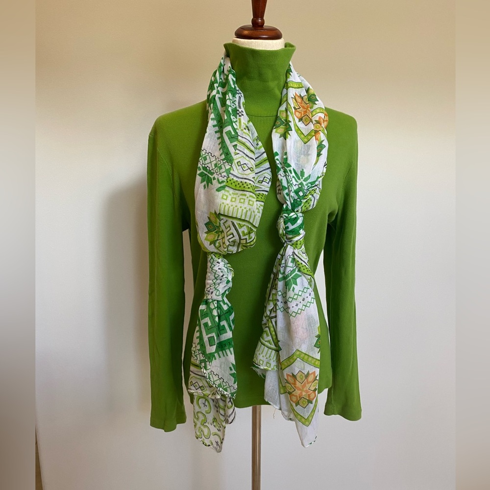 Multi Function Scarf Large Sarong Or Accessory - image 2